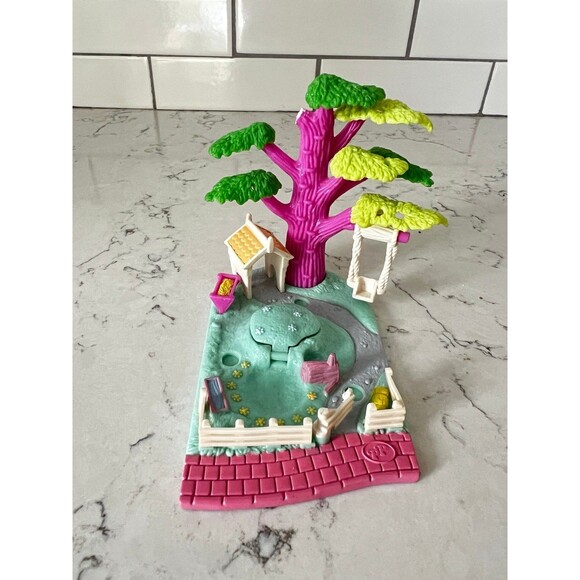 Polly Pocket Shady Tree No Figures Rare Play-set, 1994 Vintage - Picture 1 of 5